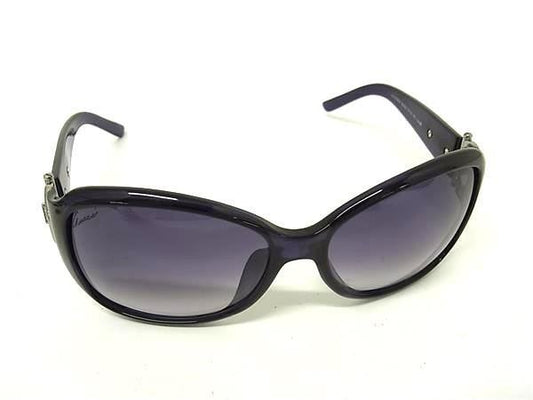 GUCCI グッチ サングラス GG3172/F/S パープル系×レンズ クリアパープルグラデーション系 プラスチック ユニセックス ラインストーン 美品