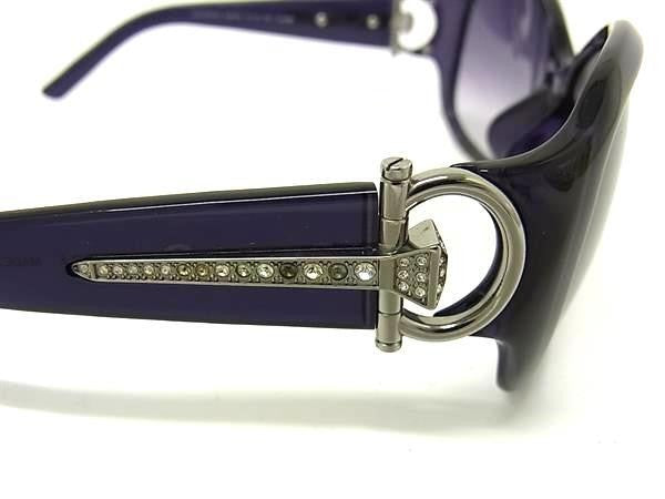 GUCCI グッチ サングラス GG3172/F/S パープル系×レンズ クリアパープルグラデーション系 プラスチック ユニセックス ラインストーン 美品