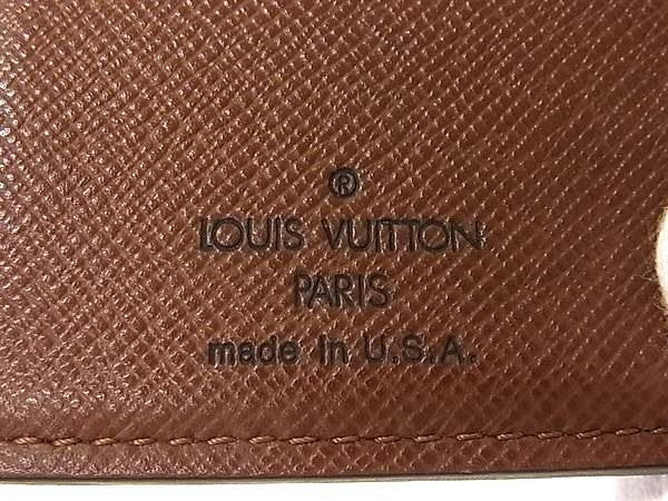 LOUIS VUITTON ルイヴィトン 二つ折り財布 ポルトモネ ビエ ヴィエノワ M61663 ブラウン系 モノグラム レディース 美品