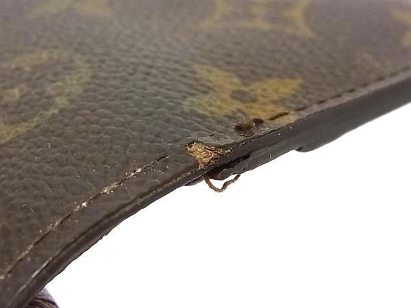 LOUIS VUITTON ルイヴィトン 二つ折り財布 ポルトモネ ビエ ヴィエノワ M61663 ブラウン系 モノグラム レディース 美品