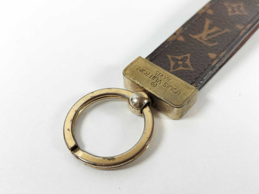 LOUIS VUITTON ルイヴィトン キーホルダー ポルト クレ ドラゴンヌ M65221 ブラウン系 モノグラム メンズ