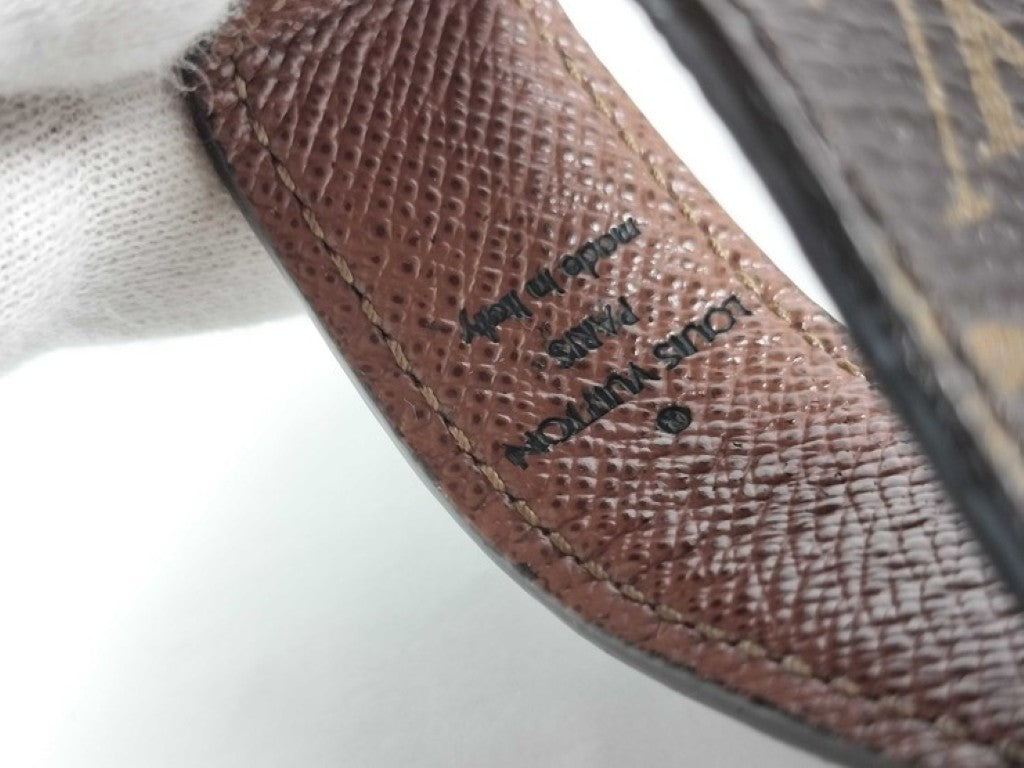 LOUIS VUITTON ルイヴィトン キーホルダー ポルト クレ ドラゴンヌ M65221 ブラウン系 モノグラム メンズ
