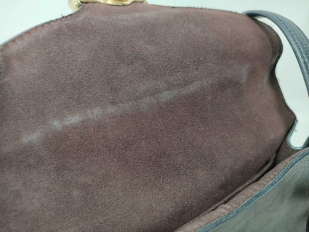 COACH コーチ ハンドバッグ シグネチャー ペッパー サッチェル C7228 ブラウン ブラック系 PVC レザー レディース 2WAY ショルダーバッグ ゴールド金具