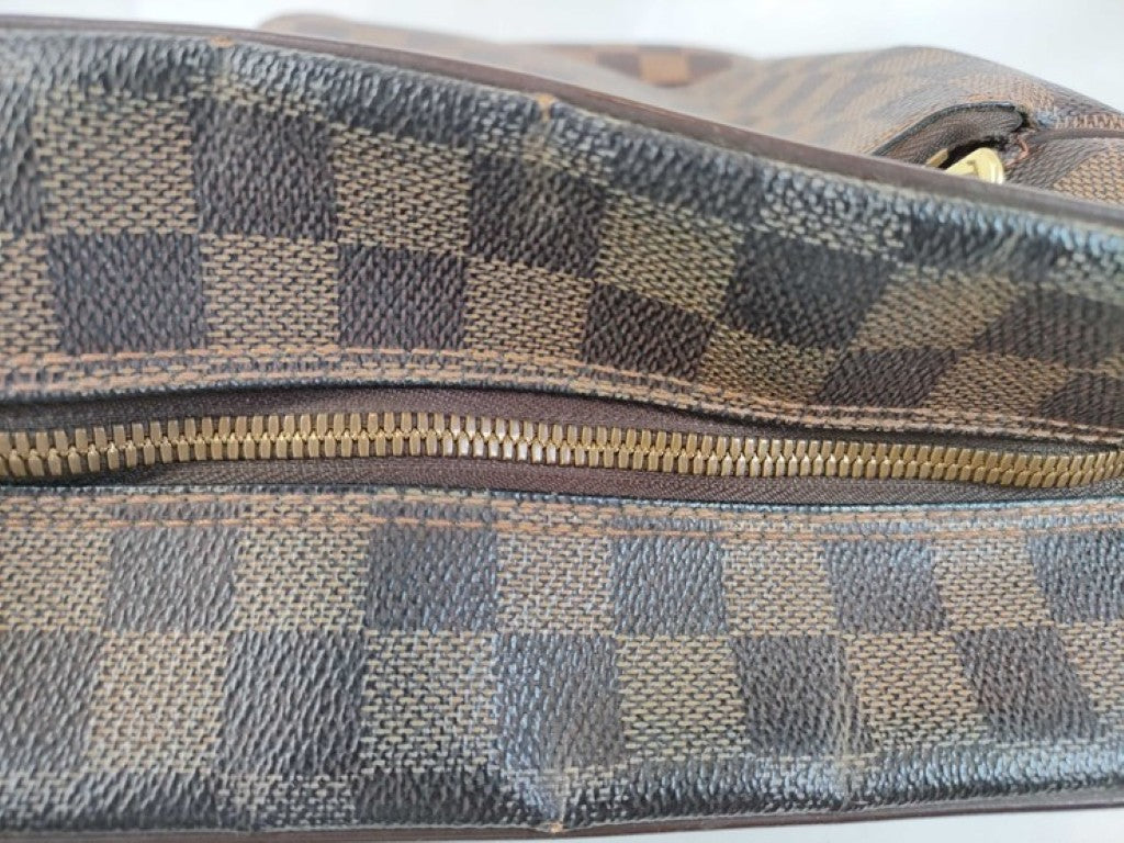LOUIS VUITTON ルイヴィトン ショルダーバッグ オラフGM N41440 エベヌ（ブラウン）系 ダミエ メンズ 美品