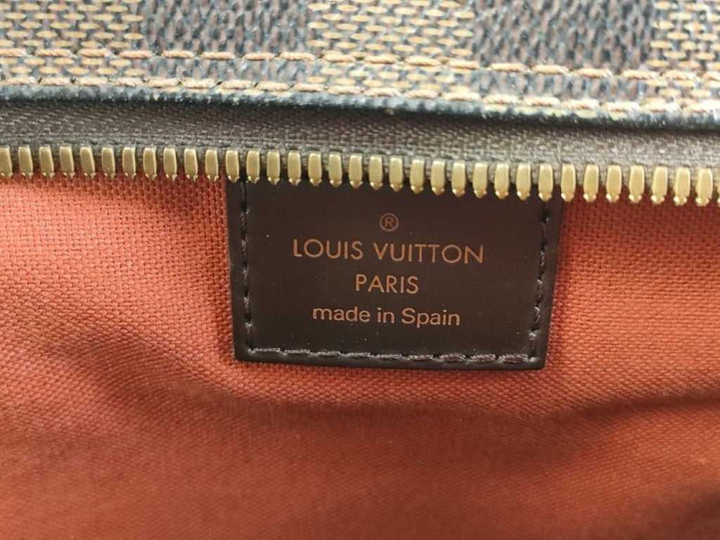 LOUIS VUITTON ルイヴィトン ショルダーバッグ オラフGM N41440 エベヌ（ブラウン）系 ダミエ メンズ 美品