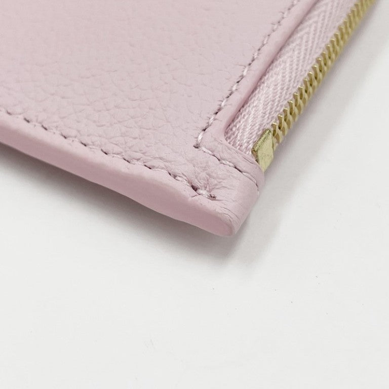 CELINE セリーヌ コインケース コインカード･ホルダー L10082O54 ピンク系 レザー レディース ゴールド金具 新品未使用展示品