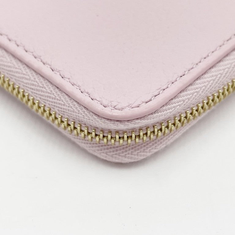 CELINE セリーヌ コインケース コインカード･ホルダー L10082O54 ピンク系 レザー レディース ゴールド金具 新品未使用展示品