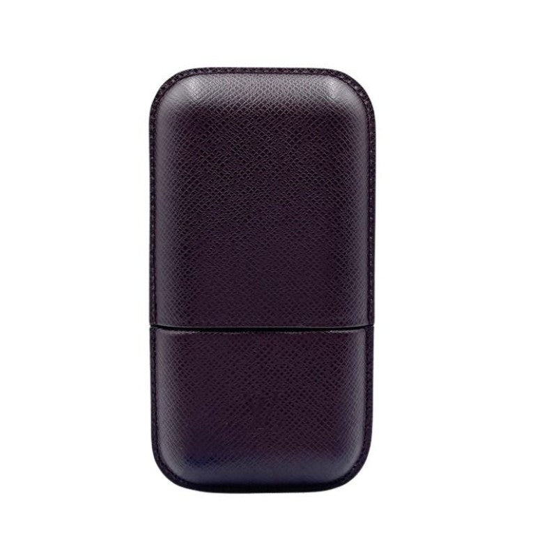 LOUIS VUITTON ルイヴィトン シガレットケース エテュイ 3 ロブスト M30726 アカジュー系 タイガ メンズ 美品