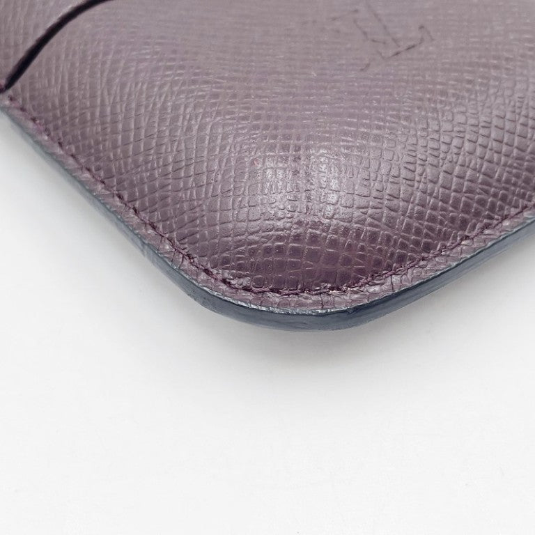 LOUIS VUITTON ルイヴィトン シガレットケース エテュイ 3 ロブスト M30726 アカジュー系 タイガ メンズ 美品