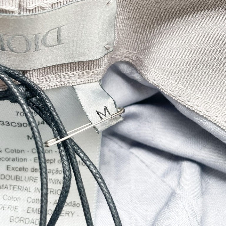 DIOR HOMME ディオール オム ハット Cactus Jack カクタスジャック カーキ系 コットン レーヨン ユニセックス バケットハット 美品