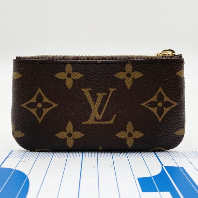 LOUIS VUITTON ルイヴィトン コインケース ポシェット･クレ M62650 ブラウン系 モノグラム ユニセックス ゴールド金具 新品未使用展示品