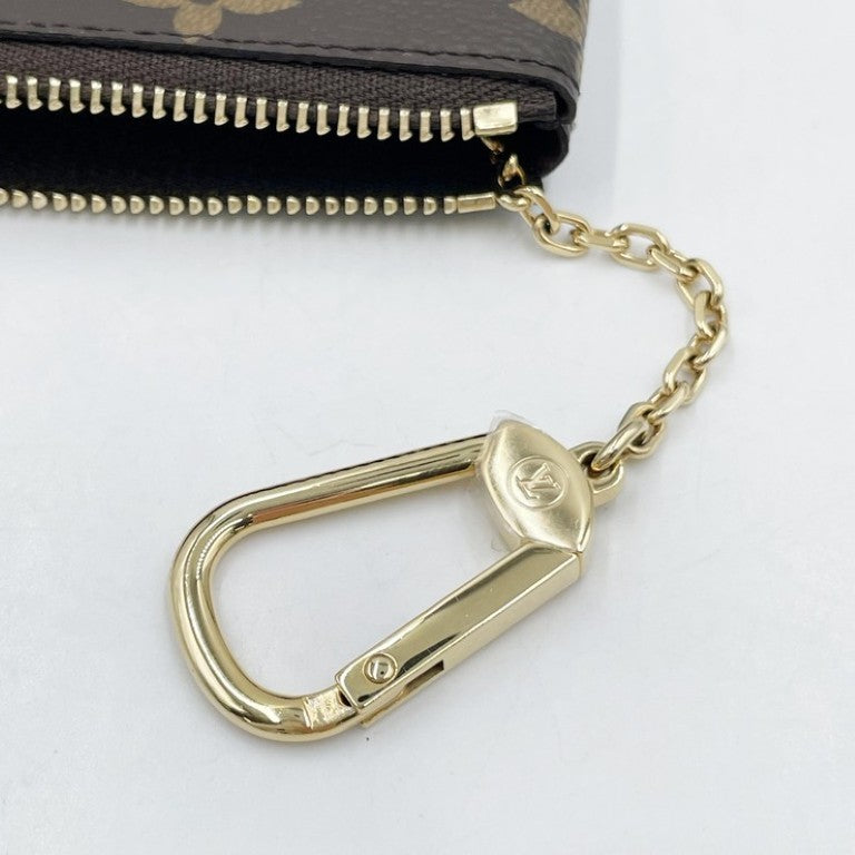LOUIS VUITTON ルイヴィトン コインケース ポシェット･クレ M62650 ブラウン系 モノグラム ユニセックス ゴールド金具 新品未使用展示品