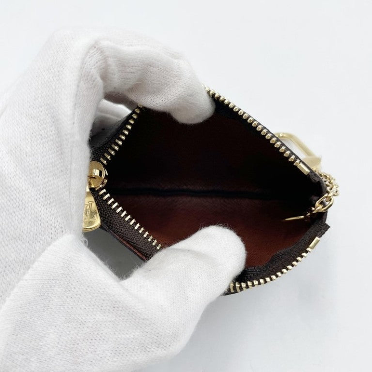 LOUIS VUITTON ルイヴィトン コインケース ポシェット･クレ M62650 ブラウン系 モノグラム ユニセックス ゴールド金具 新品未使用展示品