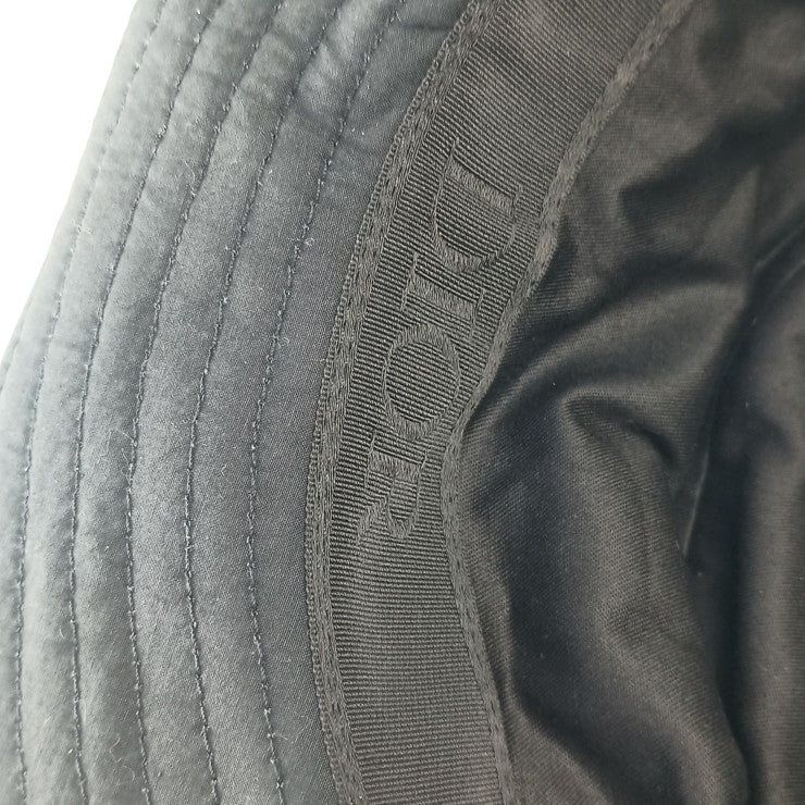 Christian Dior ディオール 帽子 DIOR AND PARLEY バケットハット 293C906D5547 ブルー系 ポリエステル ユニセックス パーレイ フォー ジ オーシャンズ コラボ サイズL 美品