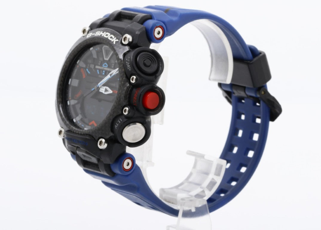 CASIO カシオ 時計 G-SHOCK MASTER OF G - AIR GRAVITYMASTER GR-B200-1A2JF ブラック系 カーボン 樹脂バンド メンズ アナデジ 美品