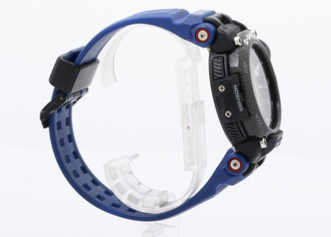 CASIO カシオ 時計 G-SHOCK MASTER OF G - AIR GRAVITYMASTER GR-B200-1A2JF ブラック系 カーボン 樹脂バンド メンズ アナデジ 美品