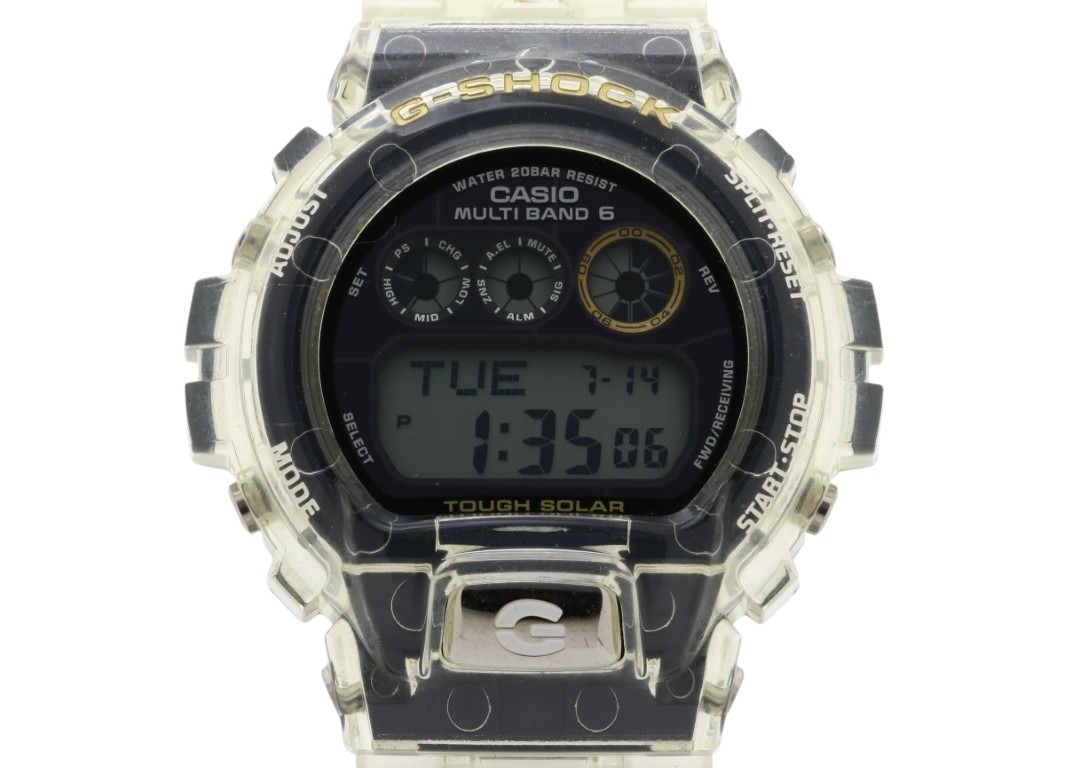 CASIO カシオ 時計 G-SHOCK GW-6903K-7JR イルクジ25周年記念モデル Love The Sea And The Earth ブラッククリア系 樹脂／ステンレススチール 樹脂バンド メンズ デジタル 美品