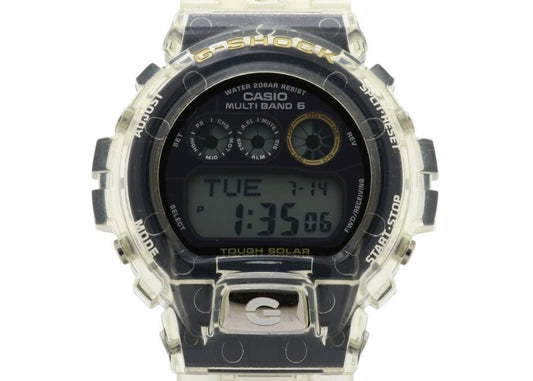 CASIO カシオ 時計 G-SHOCK GW-6903K-7JR イルクジ25周年記念モデル Love The Sea And The Earth ブラッククリア系 樹脂／ステンレススチール 樹脂バンド メンズ デジタル 美品