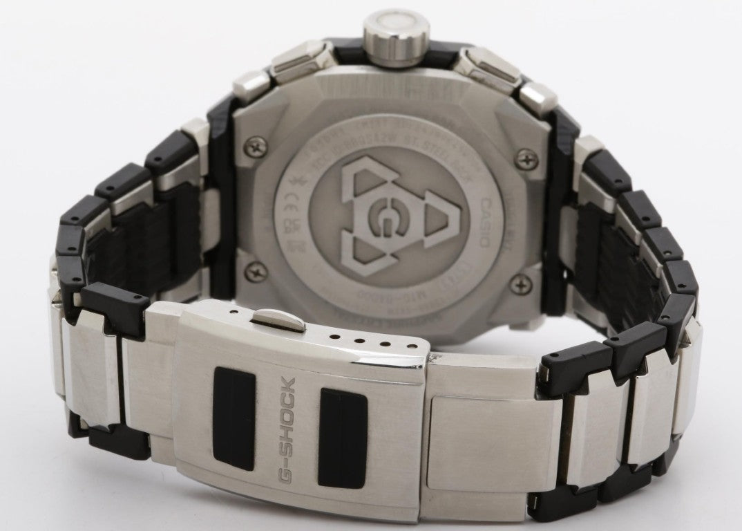 CASIO カシオ 時計 G-SHOCK MT-G MTG-B4000 Series MTG-B4000D-1AJF ブラック シルバー系 カーボンファイバー強化樹脂／ステンレススチール レイヤーコンポジットバンド メンズ アナログ 美品