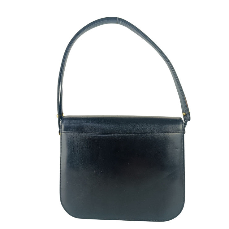 COMTESSE コンテス ハンドバッグ ショルダーバッグ ブラック系 レザー レディース ゴールド金具 2WAY 美品