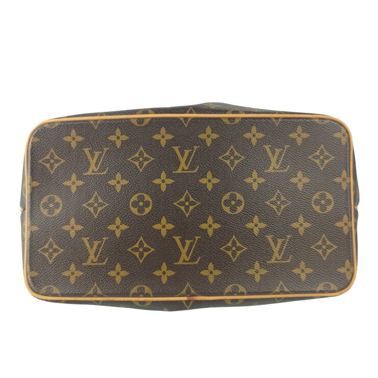LOUIS VUITTON ルイヴィトン ハンドバッグ モノグラム パレルモPM M40145 ブラウン系 PVC レザー レディース 2WAY ショルダーバッグ ゴールド金具 美品