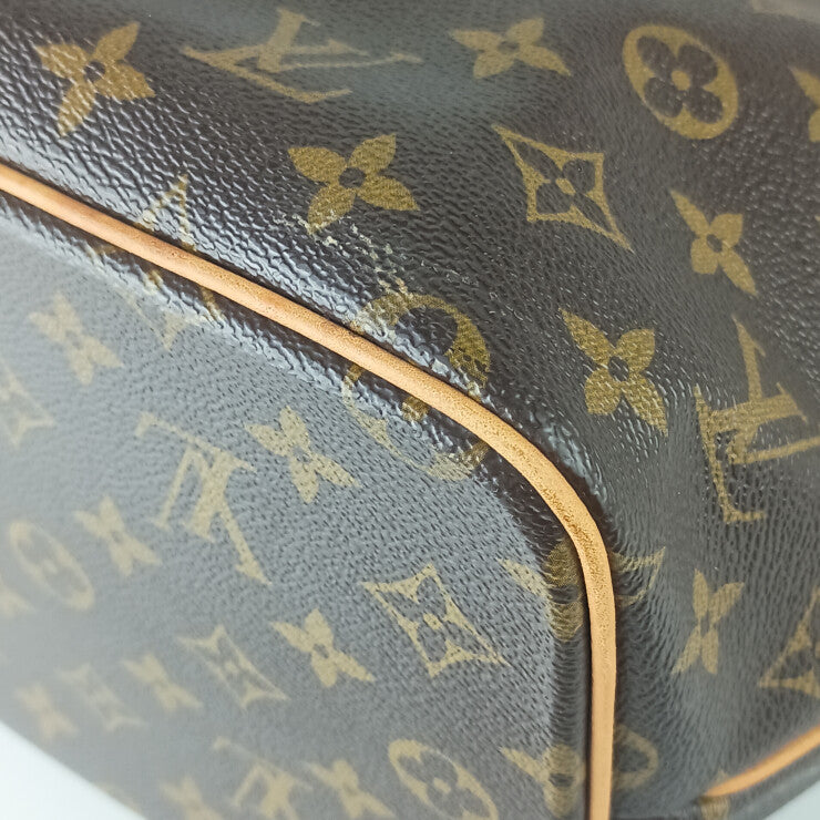 LOUIS VUITTON ルイヴィトン ハンドバッグ モノグラム パレルモPM M40145 ブラウン系 PVC レザー レディース 2WAY ショルダーバッグ ゴールド金具 美品