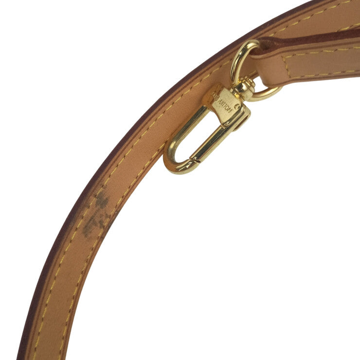 LOUIS VUITTON ルイヴィトン ハンドバッグ モノグラム パレルモPM M40145 ブラウン系 PVC レザー レディース 2WAY ショルダーバッグ ゴールド金具 美品