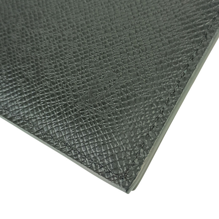 LOUIS VUITTON ルイヴィトン 長財布 タイガ ポルトフォイユ アレクサンドル NM M64507 アルドワーズ レザー メンズ シルバー金具 二つ折り 美品