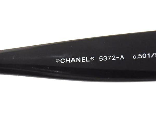 CHANEL シャネル サングラス ココマーク 5372A ブラック ブルーグラデーション プラスチック ユニセックス 美品