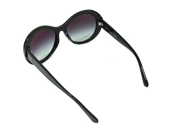 CHANEL シャネル サングラス ココマーク 5372A ブラック ブルーグラデーション プラスチック ユニセックス 美品