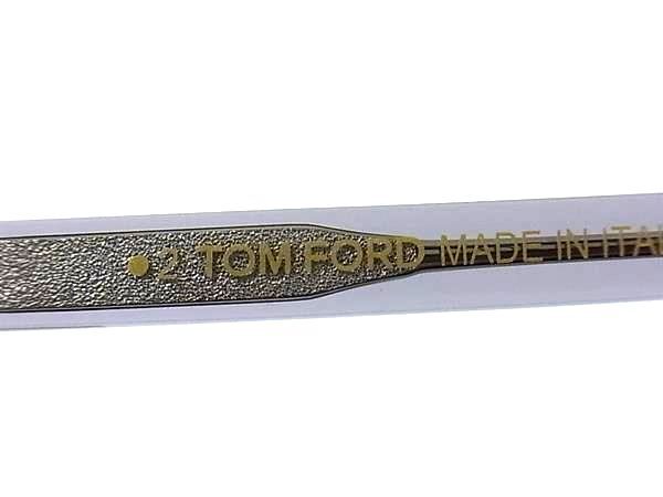 TOM FORD トムフォード サングラス 伊達メガネ TF5794KB グレー クリアイエロー プラスチック ユニセックス 新古未使用展示品