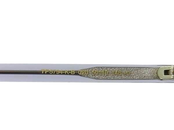 TOM FORD トムフォード サングラス 伊達メガネ TF5794KB グレー クリアイエロー プラスチック ユニセックス 新古未使用展示品