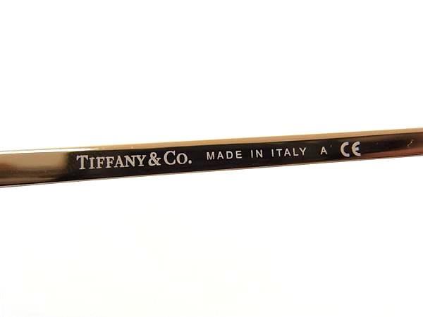 TIFFANY＆Co ティファニー サングラス TF3070 ゴールド ピンクゴールド メタル レディース ミラーレンズ 美品