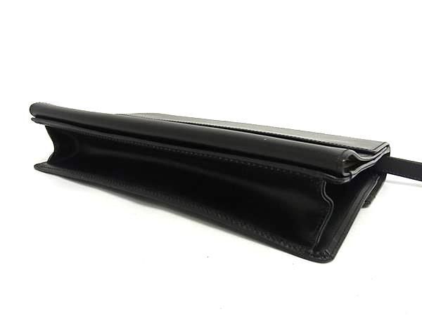 dunhill ダンヒル クラッチバッグ オックスフォード ブラック レザー メンズ ゴールド金具