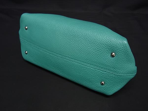Salvatore Ferragamo フェラガモ ハンドバッグ ガンチーニ ソフィア BW21 B356 グリーン系 レザー レディース 2WAY シルバー金具