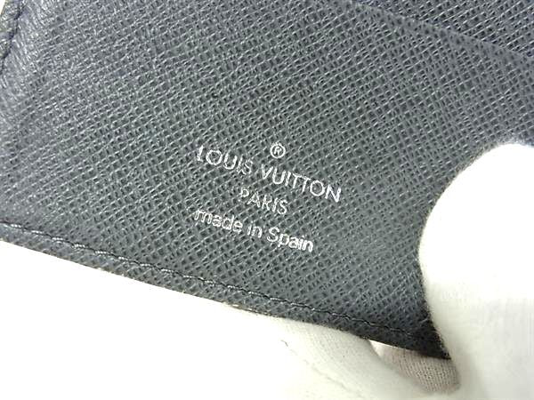 LOUIS VUITTON ルイヴィトン パスポートケース クーヴェルテュール パスポール M32647 グラシエ(グレー系) タイガ メンズ 美品