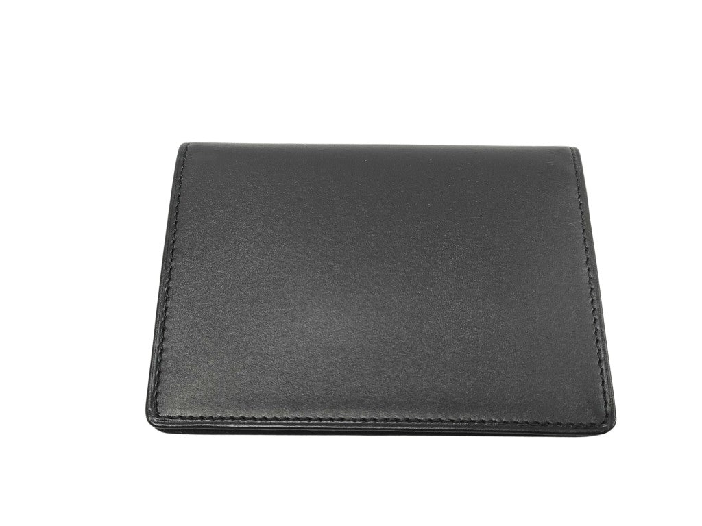 dunhill ダンヒル 名刺入れ オックスフォード カードケース WM4300A ブラック カーフレザー メンズ ゴールド金具 新品未使用展示品