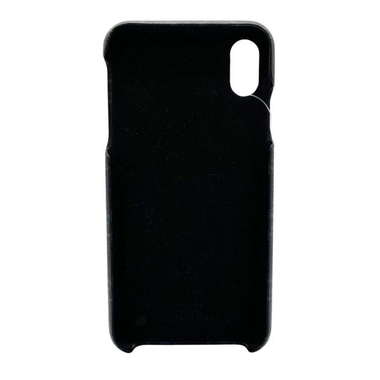 GUCCI グッチ スマートフォンケース GGスプリーム 592945 ブラック PVC ユニセックス IPhoneXS/MAX用 美品