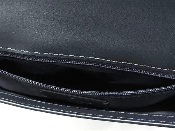 KATE SPADE ケイトスペード ハンドバッグ KF524 ネイビー系 クロコダイル型押しレザー レディース 2WAY ショルダーバッグ シルバー金具 超美品