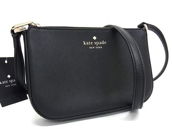 KATE SPADE ケイトスペード ショルダーバッグ スモール クロスボディ KE702 ブラック系 レザー レディース 斜め掛け 新品未使用展示品