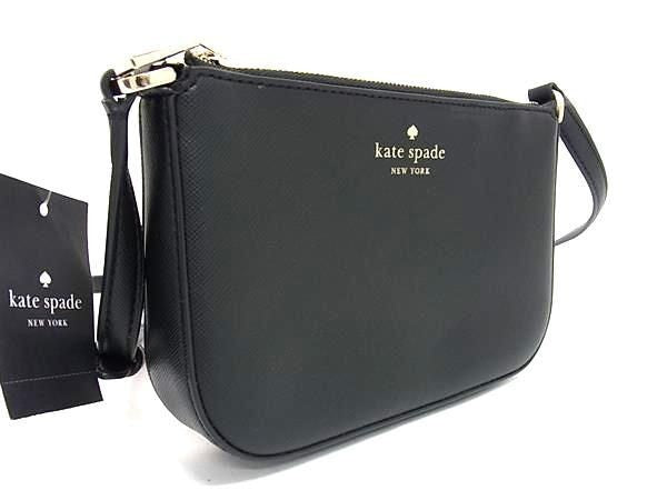 KATE SPADE ケイトスペード ショルダーバッグ スモール クロスボディ KE702 ブラック系 レザー レディース 斜め掛け 新品未使用展示品