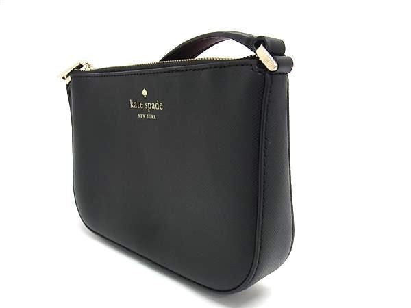 KATE SPADE ケイトスペード ショルダーバッグ スモール クロスボディ KE702 ブラック系 レザー レディース 斜め掛け 新品未使用展示品