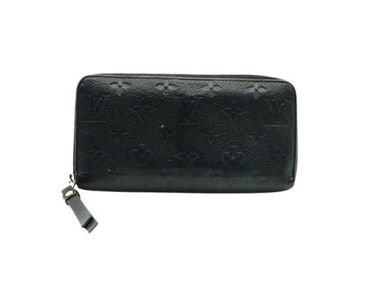 LOUIS VUITTON ルイヴィトン 財布 ジッピーウォレット M60545 アンフィニ （ネイビー系） モノグラムアンプラント ユニセックス ゴールド金具