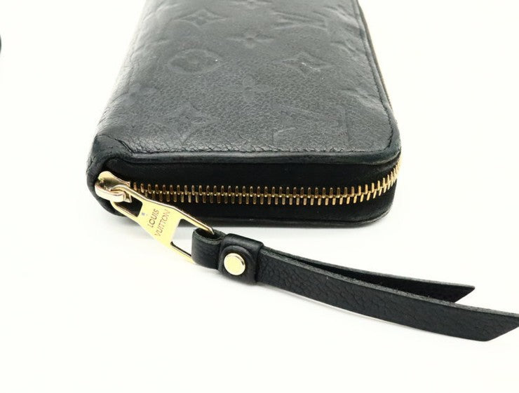 LOUIS VUITTON ルイヴィトン 財布 ジッピーウォレット M60545 アンフィニ （ネイビー系） モノグラムアンプラント ユニセックス ゴールド金具