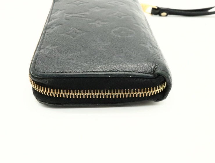 LOUIS VUITTON ルイヴィトン 財布 ジッピーウォレット M60545 アンフィニ （ネイビー系） モノグラムアンプラント ユニセックス ゴールド金具