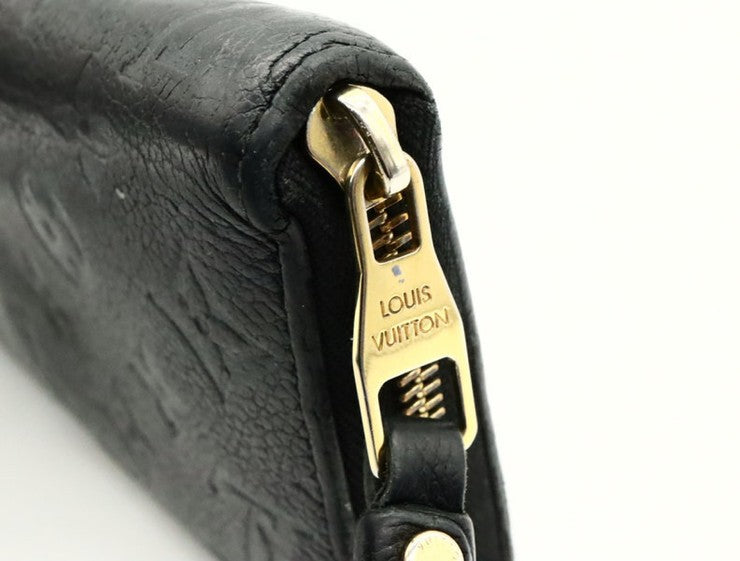 LOUIS VUITTON ルイヴィトン 財布 ジッピーウォレット M60545 アンフィニ （ネイビー系） モノグラムアンプラント ユニセックス ゴールド金具