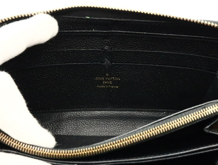 LOUIS VUITTON ルイヴィトン 財布 ジッピーウォレット M60545 アンフィニ （ネイビー系） モノグラムアンプラント ユニセックス ゴールド金具
