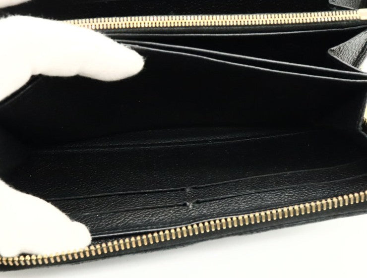 LOUIS VUITTON ルイヴィトン 財布 ジッピーウォレット M60545 アンフィニ （ネイビー系） モノグラムアンプラント ユニセックス ゴールド金具