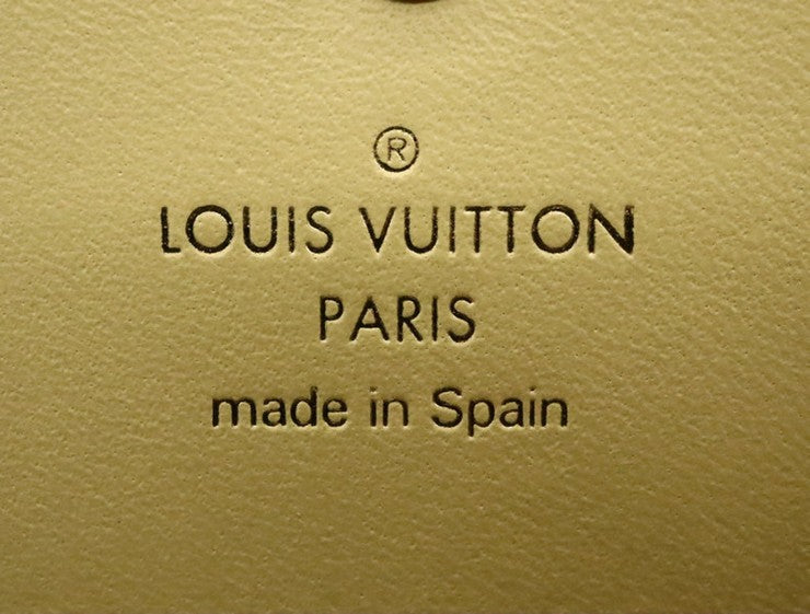 LOUIS VUITTON ルイヴィトン 財布 ポルトフォイユサラNM M82231 ジョーヌ（イエロー系） ナノモノグラム レディース ゴールド金具 美品