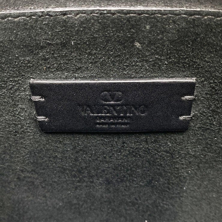 VALENTINO GARAVANI ヴァレンティノ ガラヴァーニ ショルダーバッグ 4Y2B0704BHY ブラック系 レザー ユニセックス VLTNロゴ ロックスタッズ